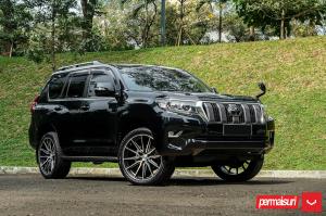 2019 Toyota Land Cruiser Prado by Permaisuri on Vossen Wheels (HF6-1)